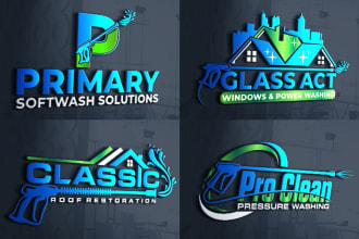 do expert pressure washing cleaning and power washing logo
