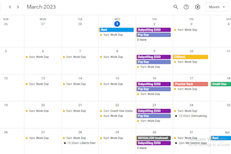 be your virtual google calendar assistant