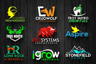 do emerging unique and creative business logo design