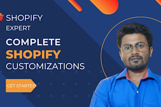 fix shopify issues and design a custom shopify store website