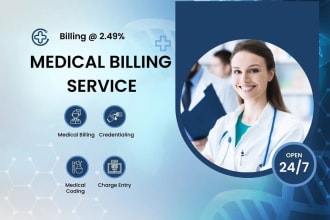do medical billing, ar, payment posting, denial management