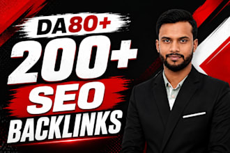 provide high quality link building SEO backlinks service