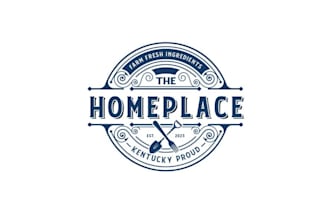 big city feel country restaurant logo