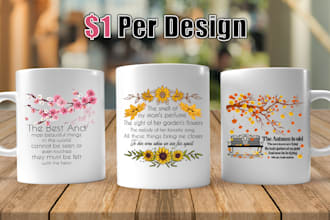 design awesome custom mug design