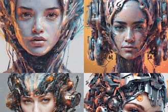 create super fast amazing ai art using mid journey ai
