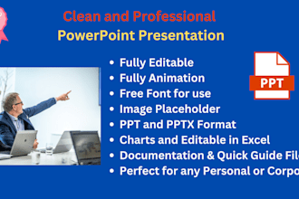 create clean and professional presentations for your success