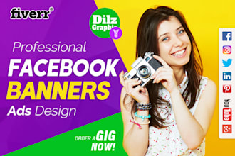design a facebook cover photo banner ad