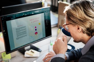 create a custom editable indesign template for books, ebooks, reports, magazines