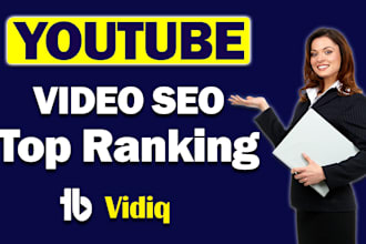 do best youtube video SEO expert and video top ranking
