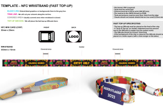 design professional fabric wristband and bracelet