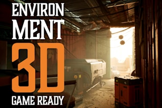 create 3d game environments and worlds