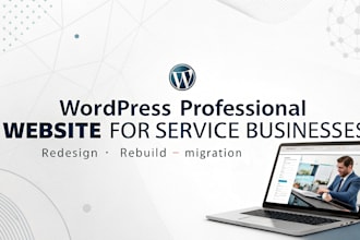 redesign or rebuild existing wordpress website professionally