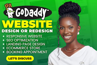 do godaddy website design godaddy website redesign develop godaddy website