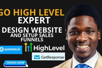 gohighlevel landing page design go highlevel website go high level sales funnel
