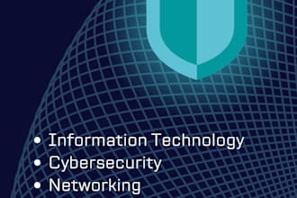 write information technology and cyber security