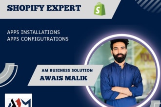 install and integrate shopify apps and theme on your store