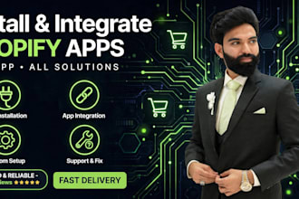 install and integrate shopify apps and theme on your store