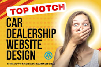 build car dealership sales mechanic booking  pressure power washing website