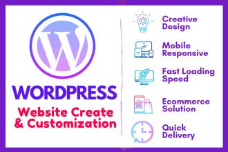 craft a stunning and personalized wordpress website tailored to your needs