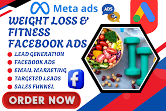 generate weight loss leads, health fitness leads semaglutide peptide website