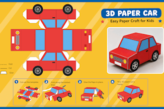 design custom paper templates for fun crafts and DIY projects