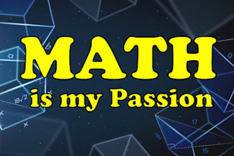 solve and explain your math problems