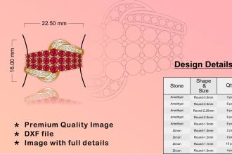 draw or sketch jewelry design or collection ring, earring, necklace, bracelet