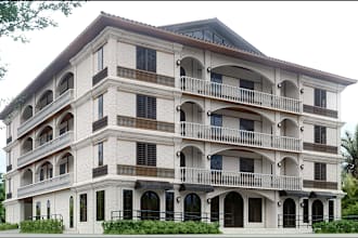 be your architect to do architectural 3d rendering