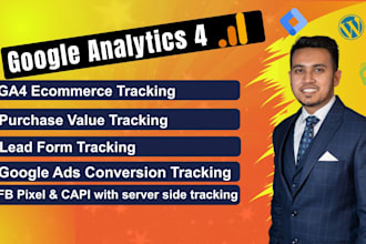 setup google analytics 4, ga4 ecommerce tracking, conversion tracking GTM
