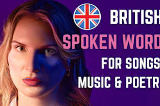 record spoken vocals for your music or song