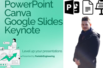 create a creative powerpoint or keynote presentation
