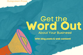 write a business blog post or web content