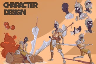 do your concept art ,illustration and character design for you