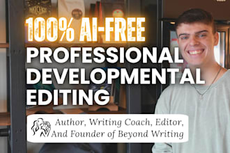 be your developmental editor for your book or draft