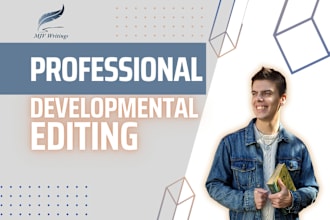be your developmental book editor