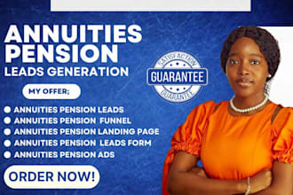 generate annuities pension leads annuities leadfunnel website annuity leads