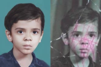 revive and enhance old pictures, colorized, repair, fix blur photo