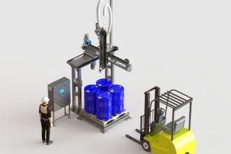 do 3d cad design and 2d technical drawing in solidworks, and inventor