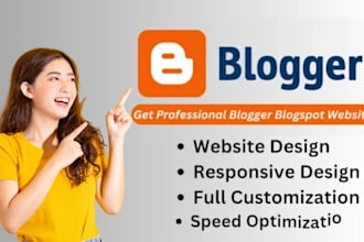 create professional blogspot website