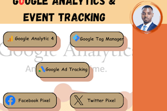 setup google analytics 4, fb pixel and conversion API