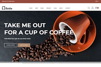 build private label coffee shopify store coffee website matcha tea shopify