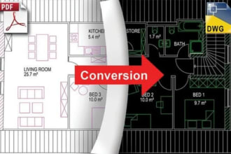 draw building plans in revit or autocad as per your design