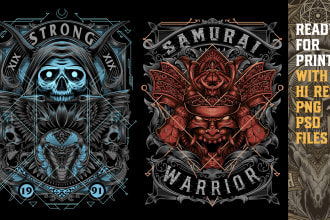 create symmetrical geometric artworks and illustration