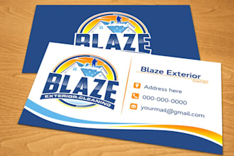 do unique luxury cleaning and commercial logo design