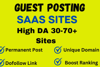 publish saas guest post or link insertion on high authority saas sites
