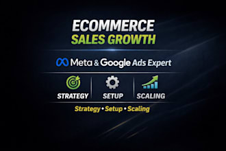 scale your ecommerce sales with meta and google ads