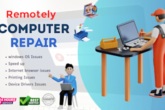 repair optimize and speed up your windows  computer remotely