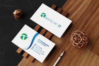 design professional business card with qr code