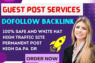do high da dofollow guest post link building for off page SEO