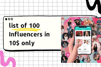 find fashion, lifestyle, pet , wellness , influencer list